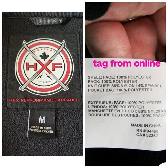 Halifax HFX High Performance Luna Knit Jacket sz M - Picture 13 of 14